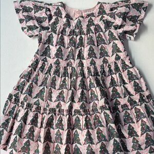 Crew Cut ( J Crew) Festive Tree 3T Patterned Dress